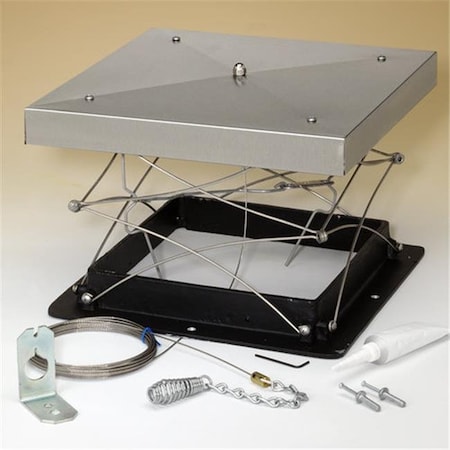 Lock-Top LOCK-TOP 09125 13 in. x 17 in. Lock-Top Energy-Saving Damper 9125